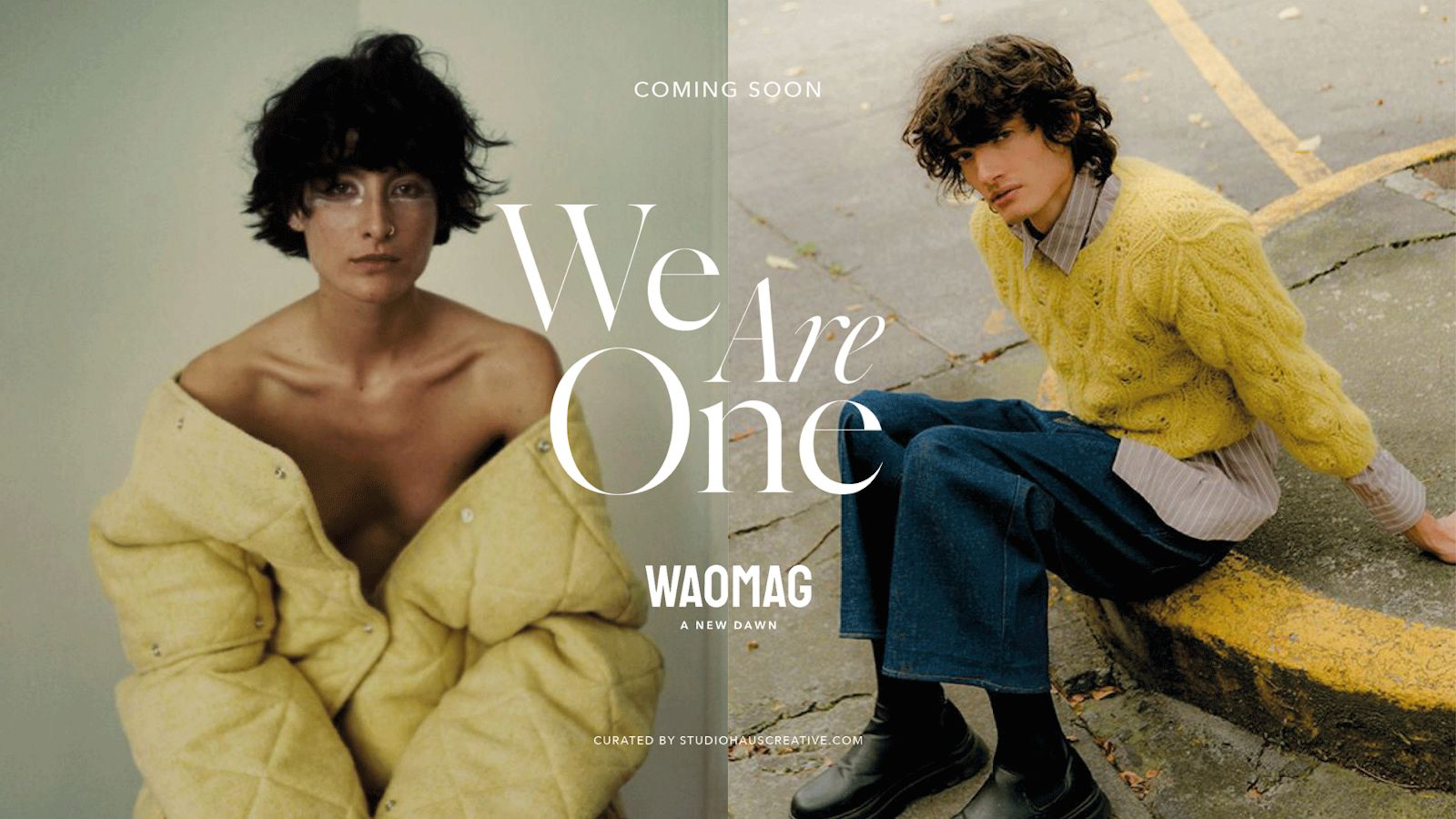 We Are One Magazine – Coming Soon. A preview image for our upcoming magazine website, showing a placeholder visual.